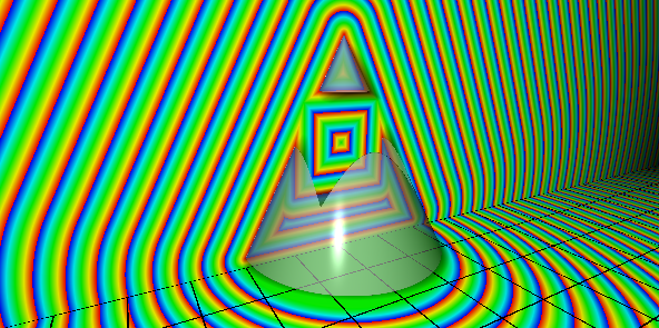 SDF of cone and cone difference