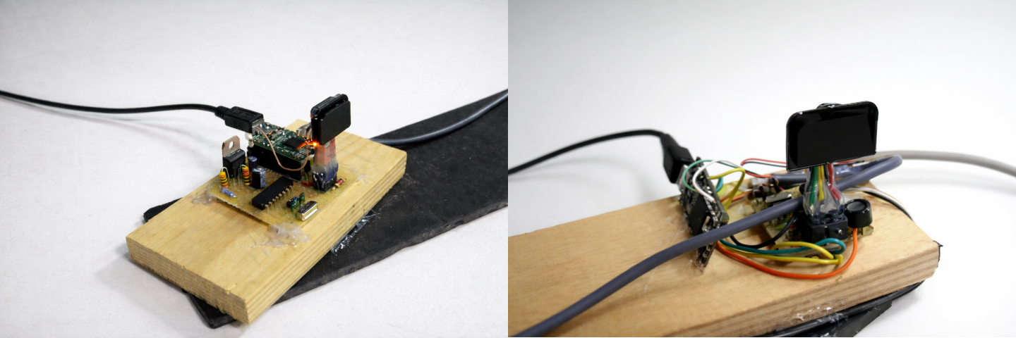 Cameras attached to a rigid frame